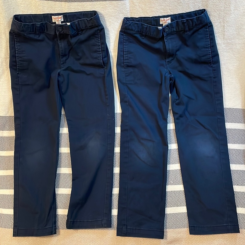 Navy Uniform Pants - 2 pair